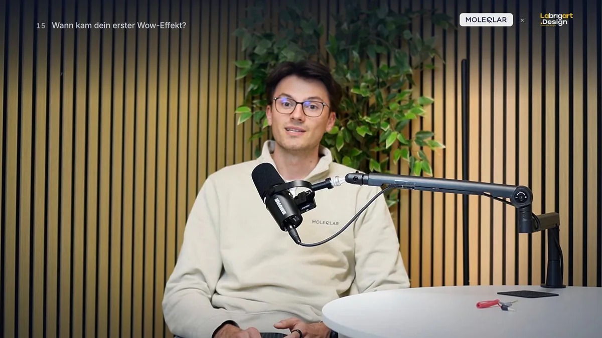 Mario, Co-Founder von Moleqlar, im Interview.